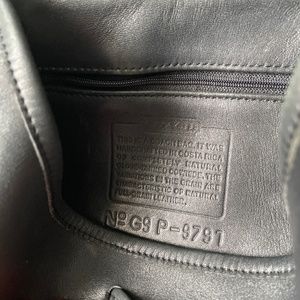 Vintage coach back pack